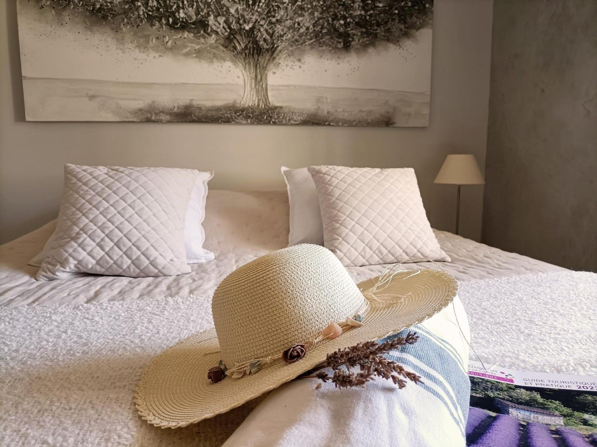 ホテル La Ferme Les Eybrachas Réauville 部屋 写真
