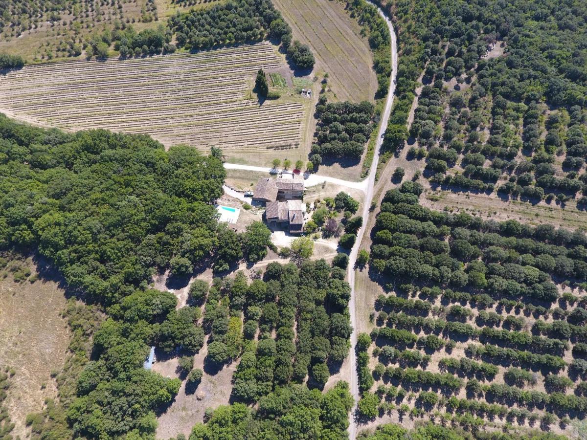 ホテル La Ferme Les Eybrachas Réauville エクステリア 写真
